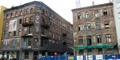 2 last remaining houses Ghetto Warszawa